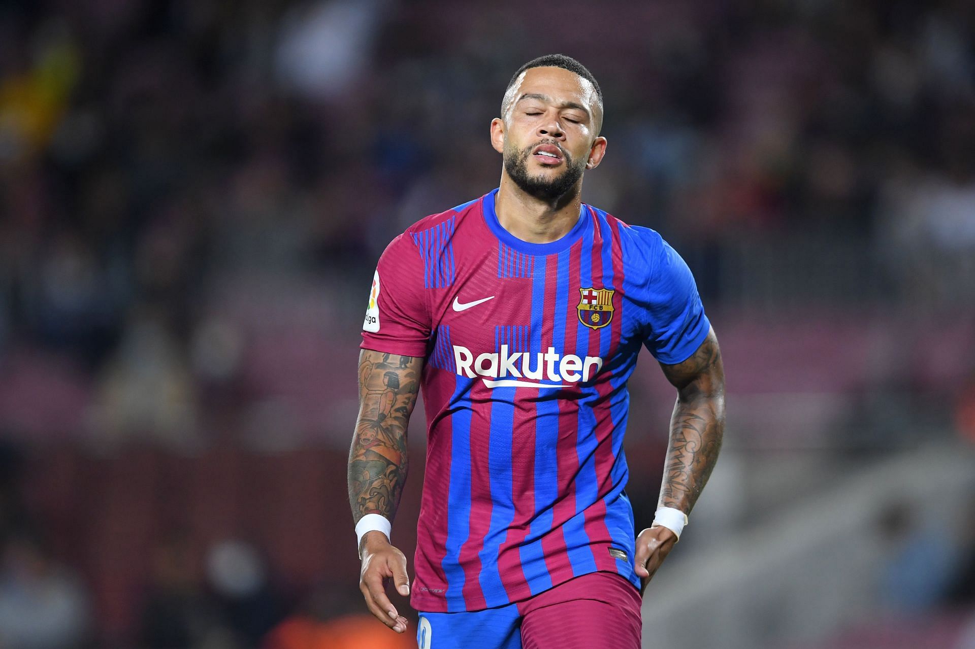 Depay is Barcelona's top scorer this season.